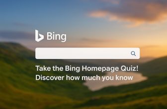 Bing Homepage Quiz