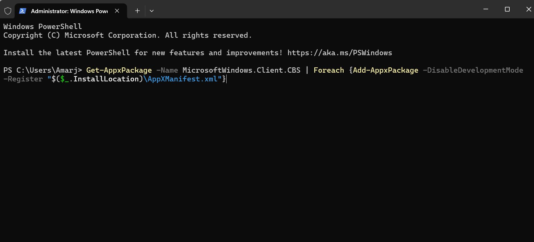 Resetting Windows Search Using PowerShell