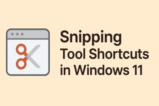 Snipping Tool Shortcuts In Windows 11 GeeksWind CoM