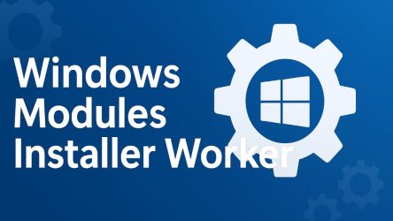 Fix Windows Modules Installer Worker High CPU